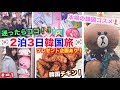 【最高🇰🇷】男女高校生3人で2泊3日の韓国旅行に行ってみた!!!《Vlog》