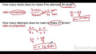 Math 7 – 9.1 Solving Proportions