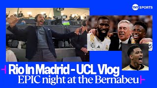 Rio In Madrid - Joselu Goal Reactions Celebrating With Rüdiger Embracing Bellingham More