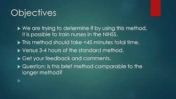 1 NIHSS Concisely instructions for nursing training