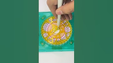 Satisfying Spirograph Patterns: ASMR Art for Relaxation and Focus! #art #spirograph #shorts #2024