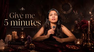 Give me 5 minutes and you will start manifesting FAST