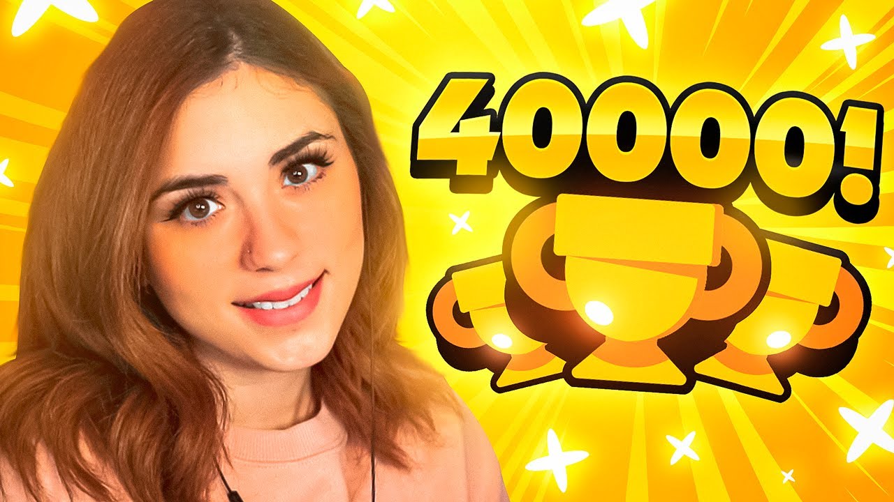 I HIT 40,000 TROPHIES IN BRAWL STARS! 🏆🌟