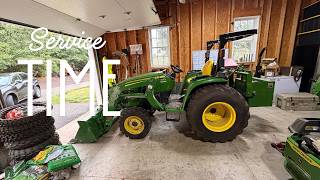 John Deere 3025E Maintence Service