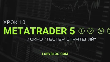 #10 MetaTrader 5 обучение. Тестер стратегий