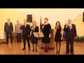 Песня на армянском языке "Трчеи мтков тун" в исполнении сотрудников Посольства России в Армении