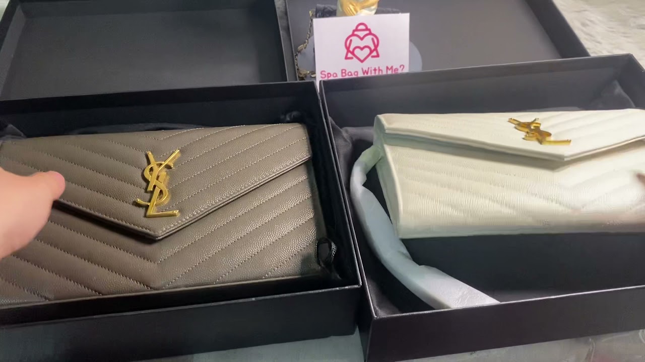 Ysl clutch vs ysl woc9" YouTube