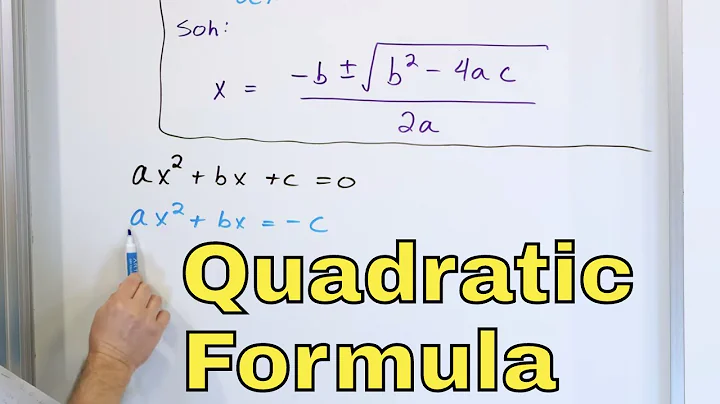 09 - The Quadratic Formula Explained, Part 1 (Practice Problems & Solutions) - DayDayNews