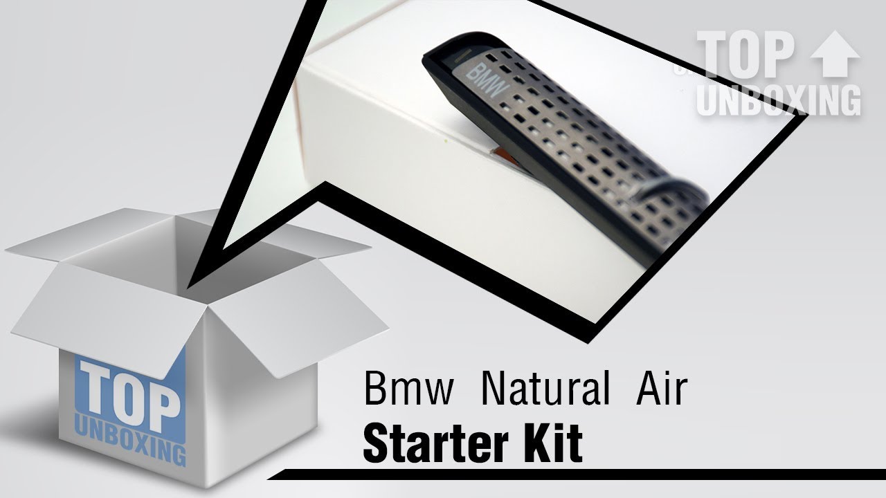 BMW NATURAL AIR STARTER KIT Top Unboxing YouTube