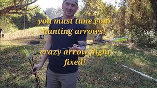 Why you should bareshaft tune your hunting arrows