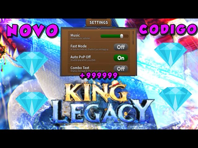 NOVOS CÓDIGOS com MUITAS GEMAS e BELI no KING PIECE/ KING LEGACY ROBLOX  🔥😱 