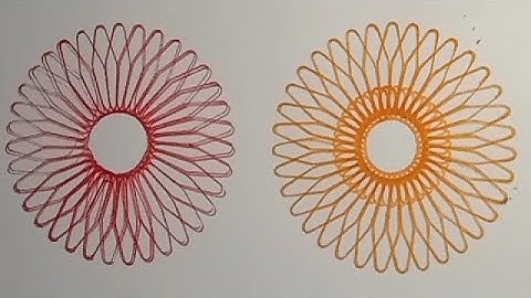 Spirograph design kese banaya| Spirography turtle python#art #spirographartsworld #drawing #trending