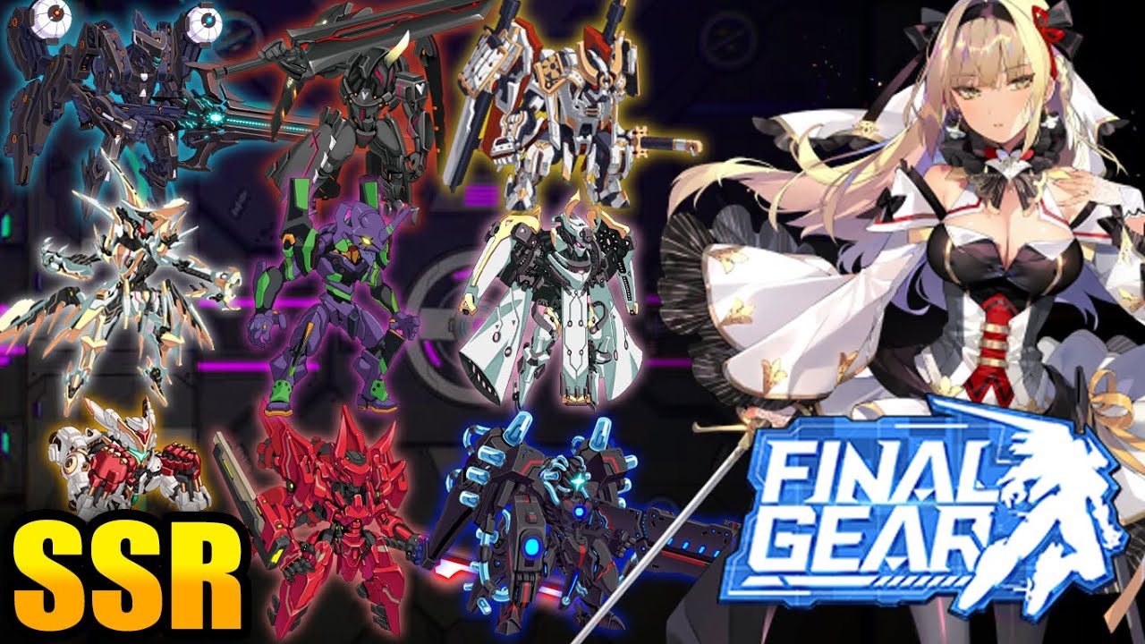 Rating all Final Gear SSR Waifu and Mecha designs YouTube