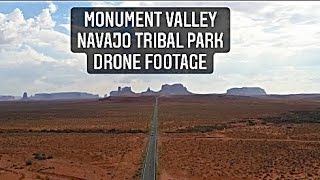 FLYING OVER MONUMENT VALLEY (4K UHD) Amazing Nature Scenery & Relaxing Native American Music