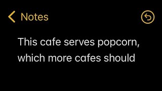Unique cafe serves movie-style popcorn (Cinema 76 Cafe)