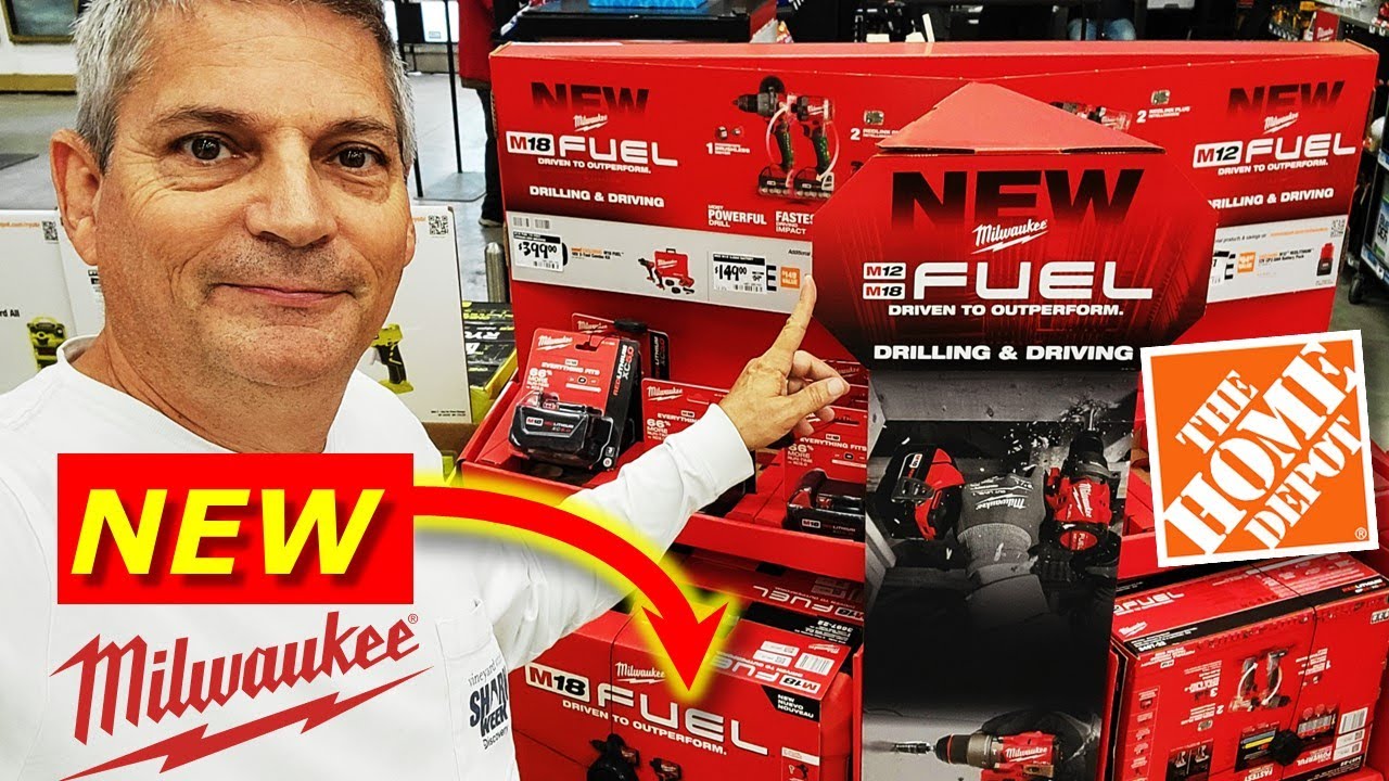Home Depot NEW 2022 Milwaukee Tools Now In Store Gen3 Gen4 YouTube