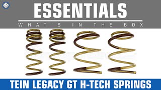 Tein Legacy GT H-Tech Springs - Whats in the Box?