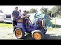 Traktorparade auf dem Festgelände - 22. Traktorentreffen in Kemnitz am 24.08.2024 Oberlausitz