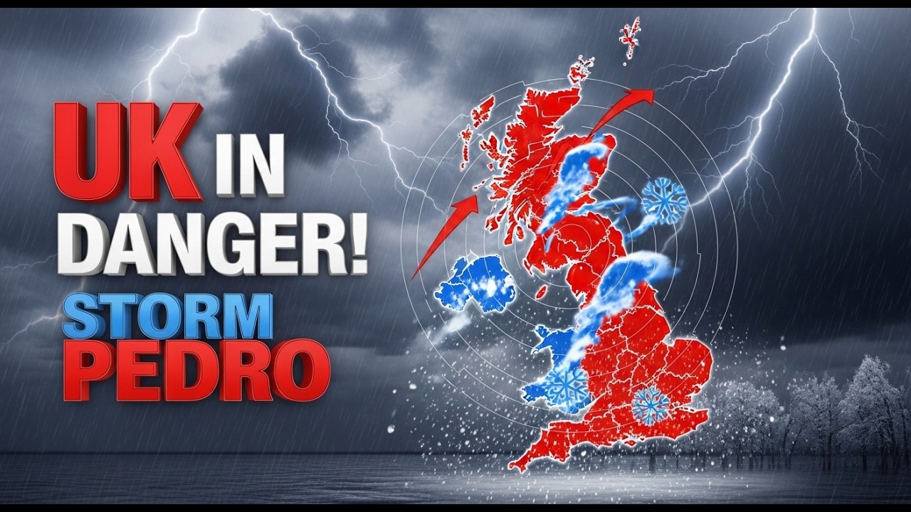 Storm Pedro: UK Braces for Snow, Ice, and Floods!