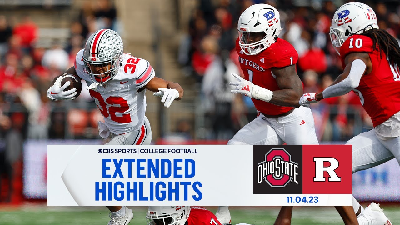 No. 1 Ohio State vs. Rutgers: Extended Highlights | CBS Sports