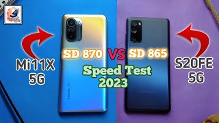 Samsung S20FE 5G VS Mi 11X 5G Speed Test 2023 