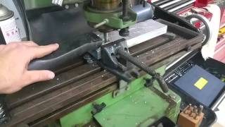 Cnc mill conversion test #3 first part cut