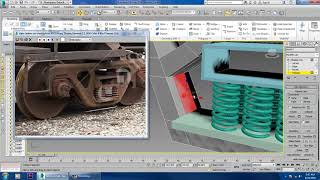 Tutorial on Modeling and texturing a Train Tanker Car in 3dsmax.( Part 5)