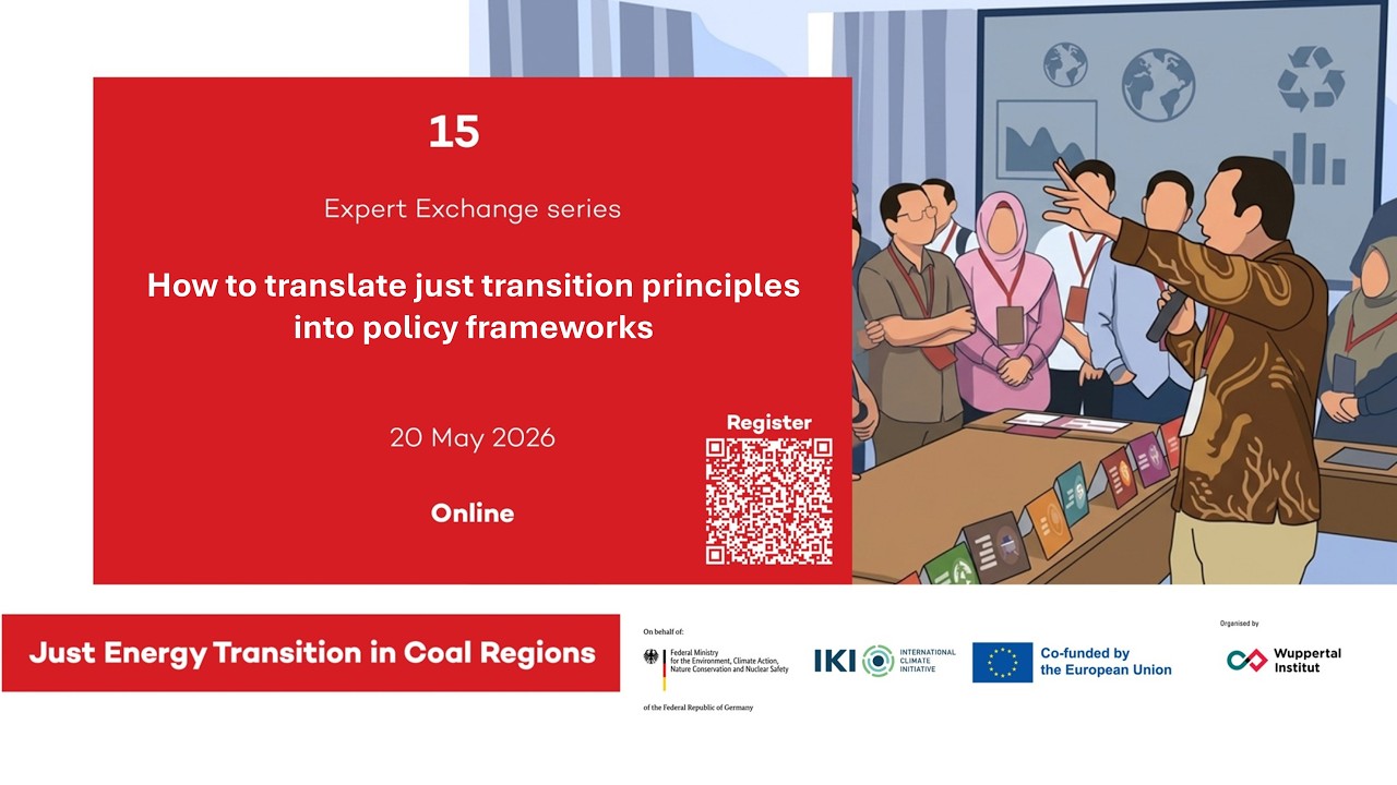 How to translate just transition principles into policy frameworks