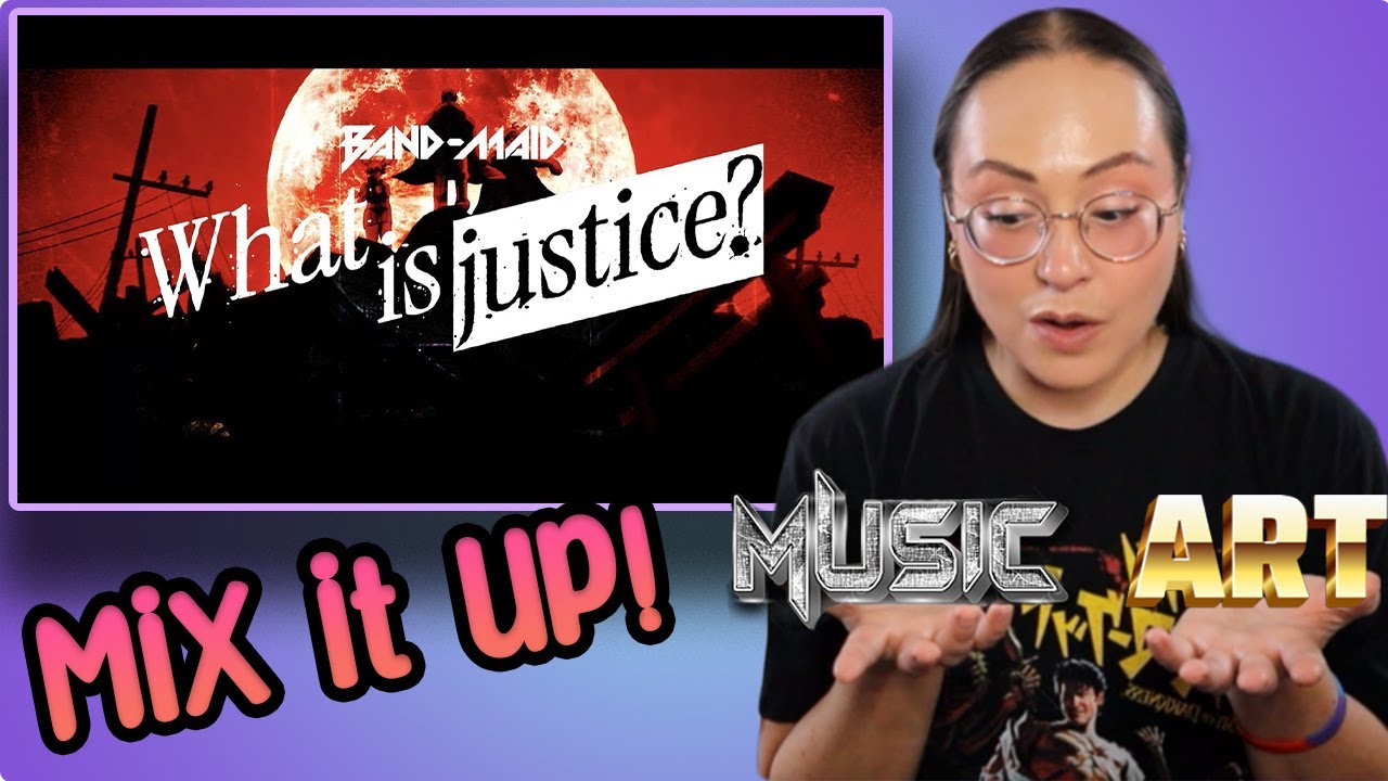 Реакция флейтистки на музыку и искусство! 🎨 | Band-Maid, Что такое справедливость? × Специальное ...