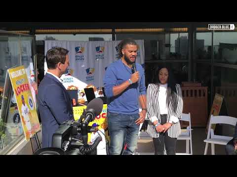 Kenley Jansen Foundation & Dodgers Foundation install "Kenley's Locker" At UCLA Children’s Hospital