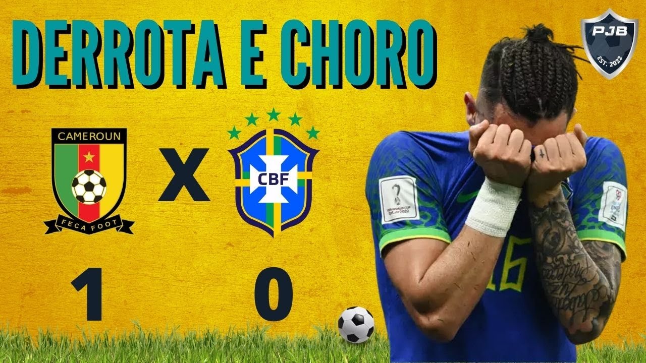 Gols e Melhores momentos de Brasil 0x1 Camarões na Copa do Mundo