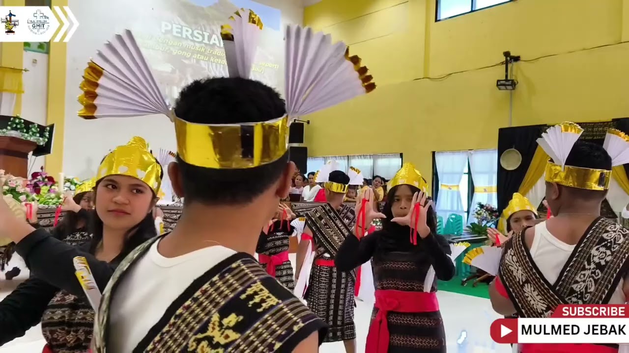 Tarian Pembuka Ibadah Etnis Sabu | 11 Mei 2025