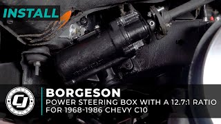 Classic Chevy Power Steering Box | Borgeson | 19681986 C10 Install