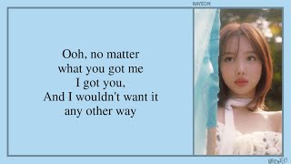 TWICE (트와이스) - I GOT YOU (Lyrics)