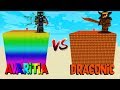 CUBÃO AVARITIA VS CUBÃO DRACONIC NO MINECRAFT