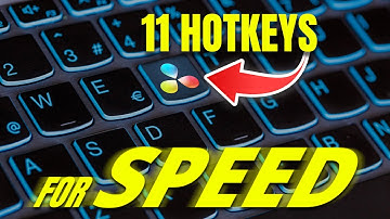 BEST Keyboard Shortcuts For FASTER Editing In DaVinci Resolve 19