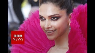 Indian Actress Deepika Padukone on the