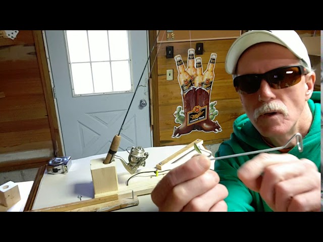 DIY AUTOMATIC ICEFISH HOOK SETTER 