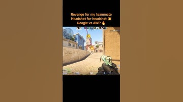 CS2 - Revenge for a friend - Deagle mid Awper💥 #cs2 #csgo #cs2clips #counterstrike #csgoskills