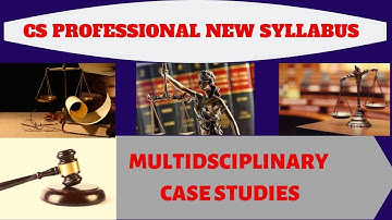 MULTIDISCIPLINARY CASE STUDIES INTRO BY CS ANKUSH BANSAL