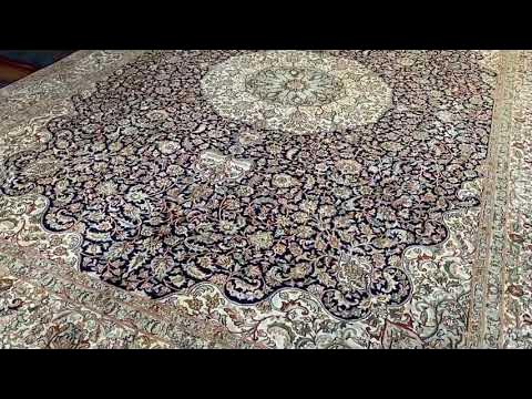 Индийский шелковый ковер Кашмир. Купить шелковый ковер в Москве. Ковры ...