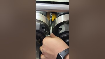 The thread rolling machine #knurling#cnc#machine#screws#mechanical#factory#threadrollingdie