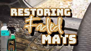 How To Restore Faded Weather Mats To LIKE NEW! @Carsupplieswarehouse  #weathertech #allweathermat