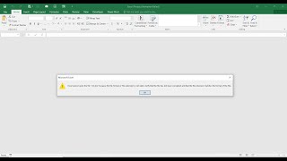 sửa lỗi excel cannot open the file because the file format or file extension is not valid