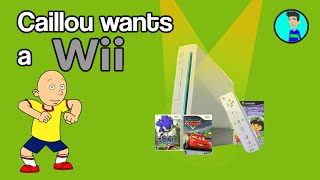 Caillou Steals A Wii Console From GameStop Without Paying & Gets Arrested/Grounded/Punishment Day