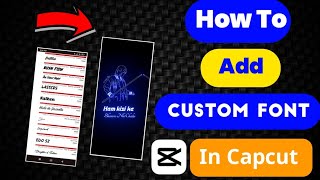 Capcut Me Stylish English Font Kaise Add Karein Capcut Font Download & Import Tutorial