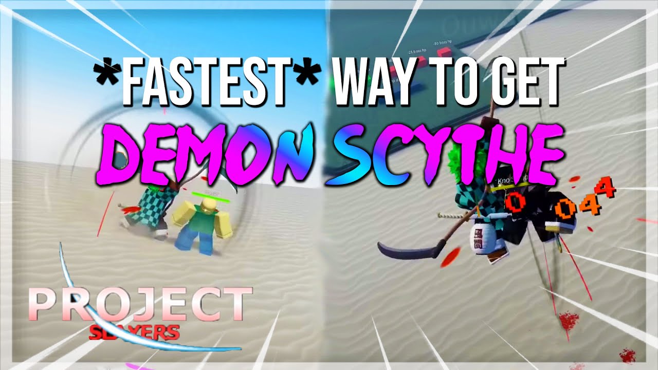 Roblox: How to Get a Scythe in Project Slayers