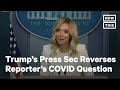 Trump's Press Sec. Kayleigh McEnany Attacks Reporter During COVID-19 Briefing | NowThis