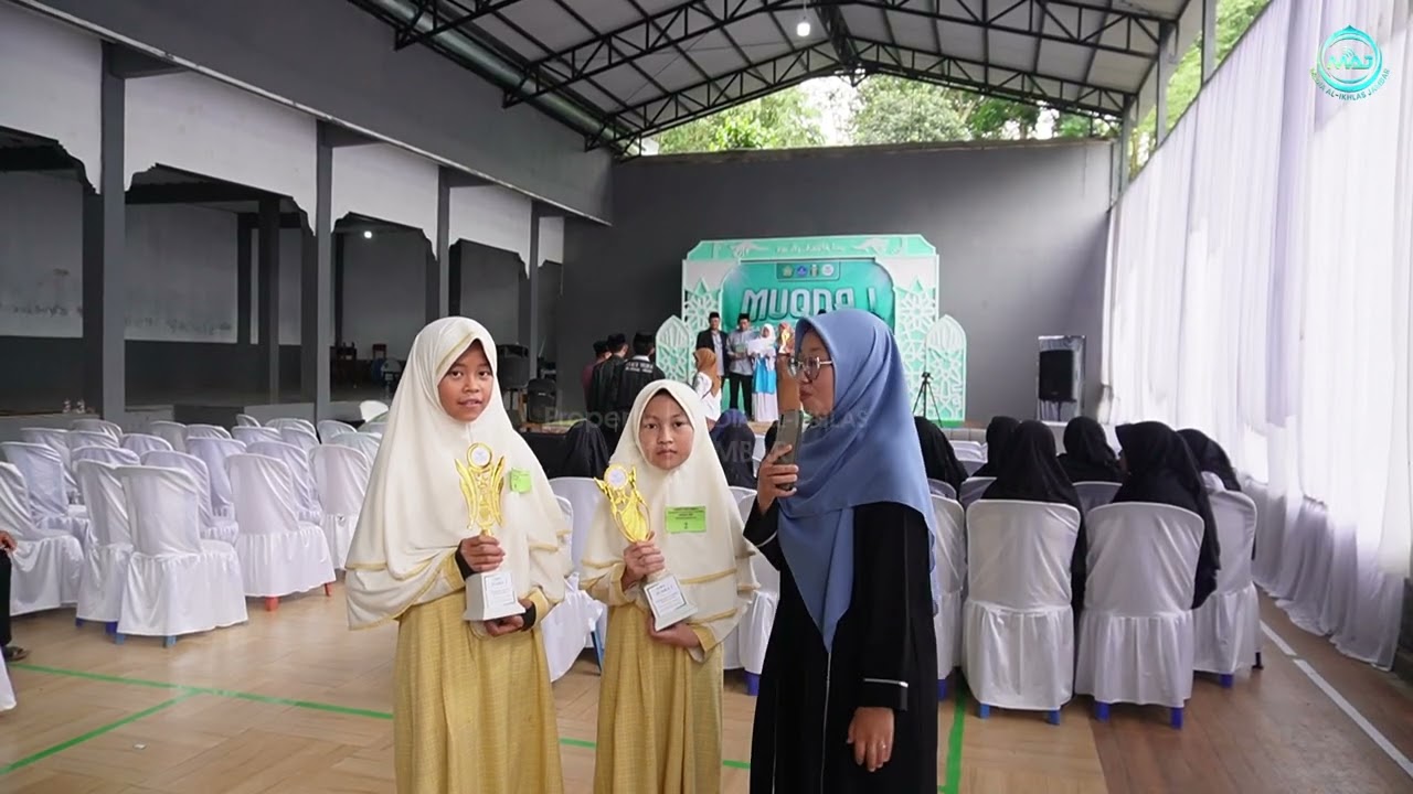 Suasana Kegiatan Musabaqah Qur'an Wad Da'wah (MUQDA) Tingkat SD/MI/Sederajat di PP. Al-Ikhlas Jambar