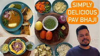 SIMPLY DELICIOUS PAV BHAJI || EASY TO MAKE FOR LUNCH/ DINNER || TastyTalesBySarthakRohini